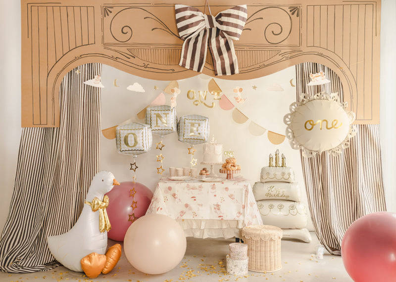 Foil balloon Goose, 72x91 cm, mix (FB413)