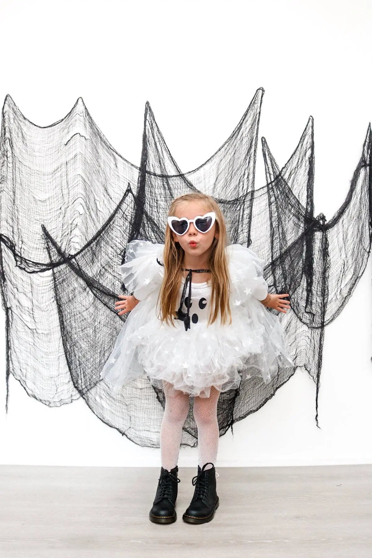 Fancy Shmancy Baby - Whimsical Ghost Costume: 8 years (ships week 1 of August) Fancy Shmancy Baby