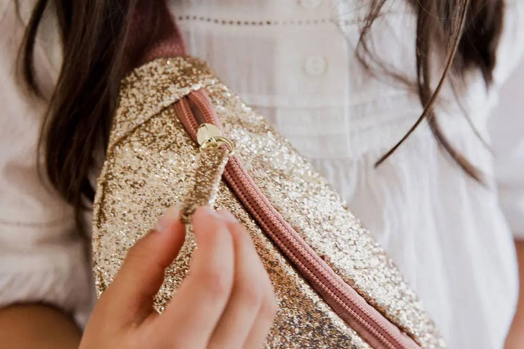 Fanny pack - glitter gold Luciole et Petit Pois