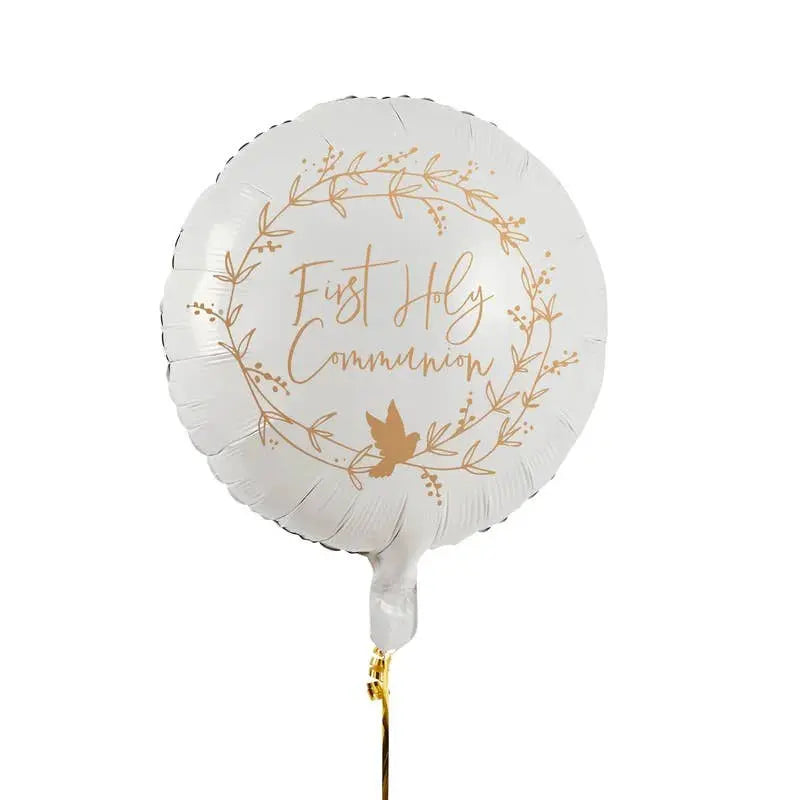 First Holy Communion 22" Foil Balloon Hootyballoo by Club Green