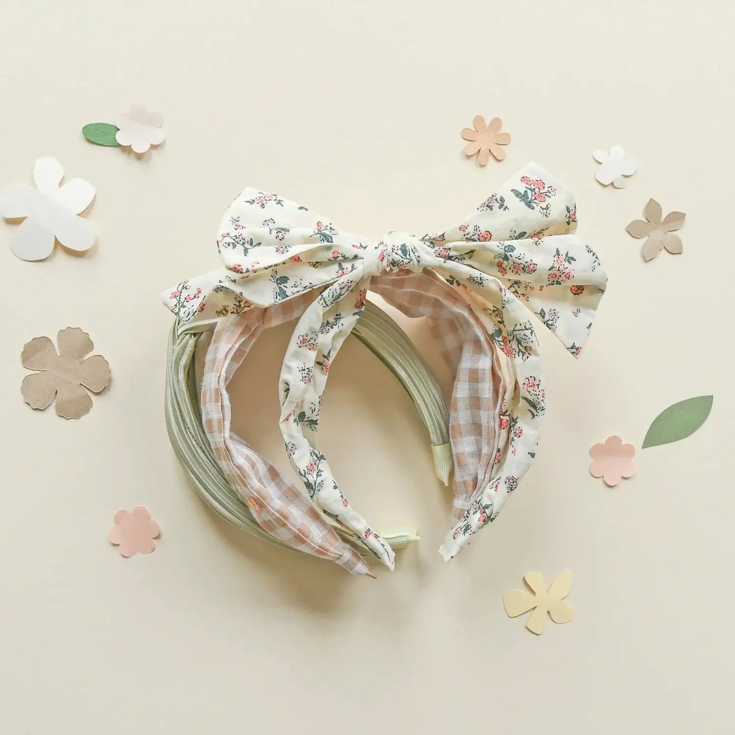 Flora Double Bow Headband Rockahula