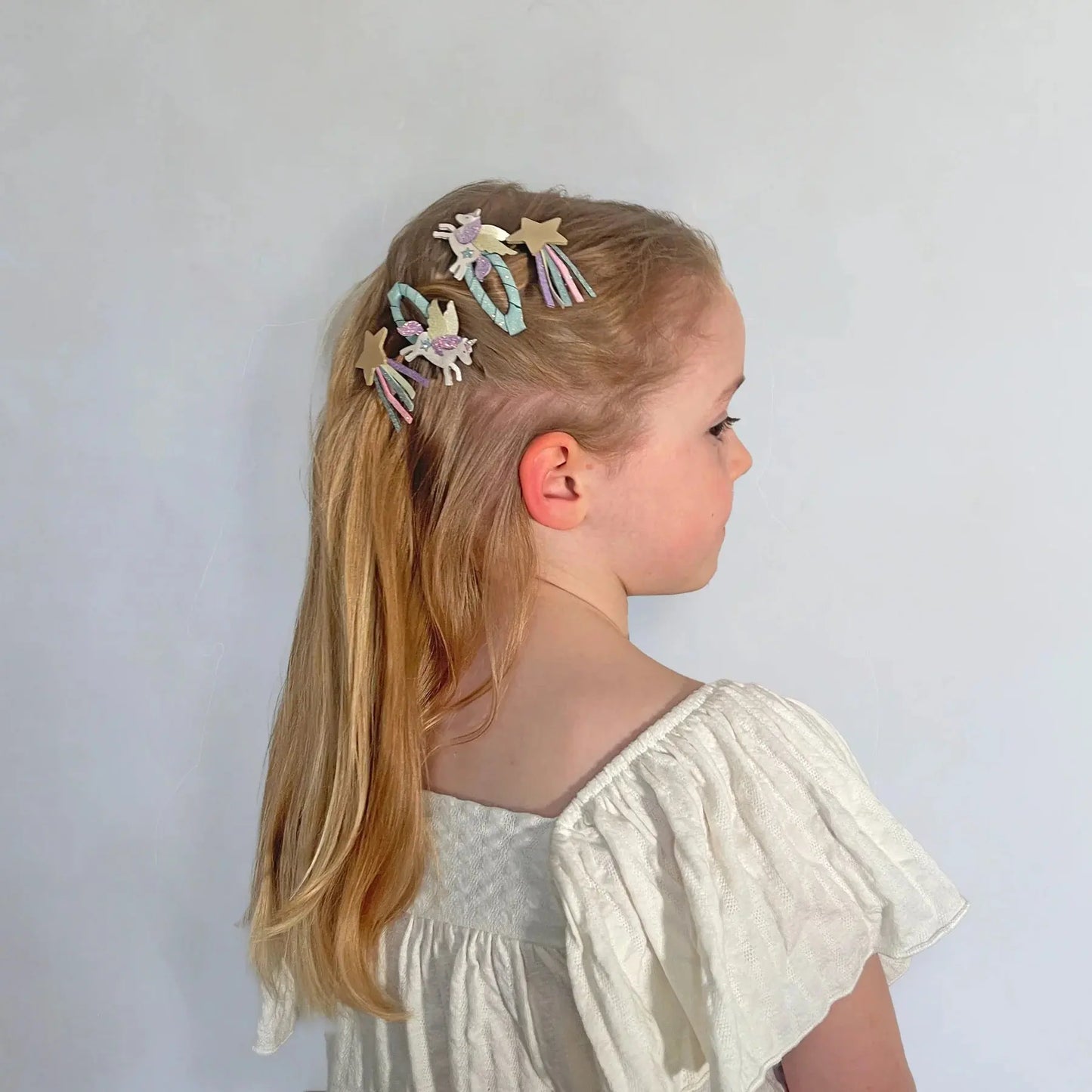 Flying unicorn clip set Mimi & Lula