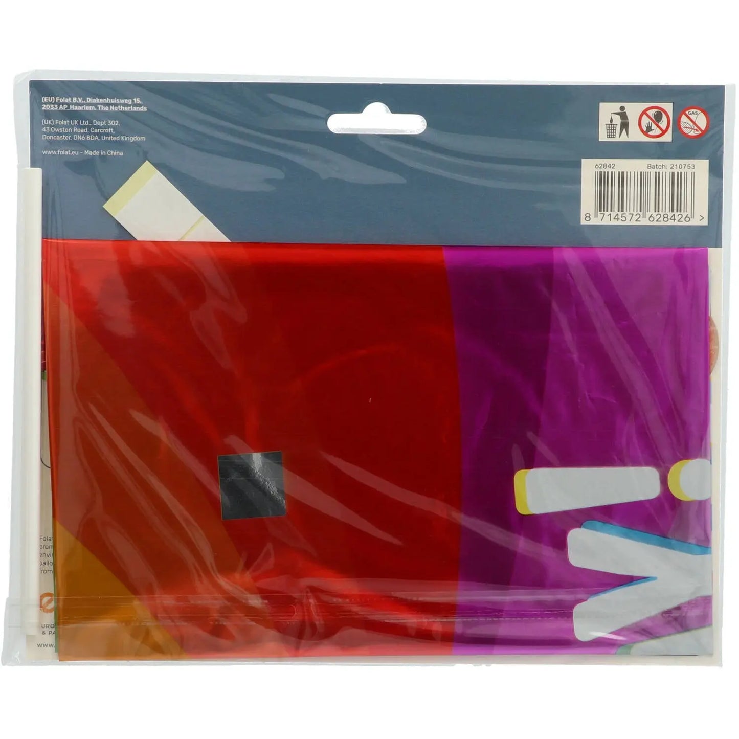 Foil Balloon 3D Happy Birthday - 56 cm Folat