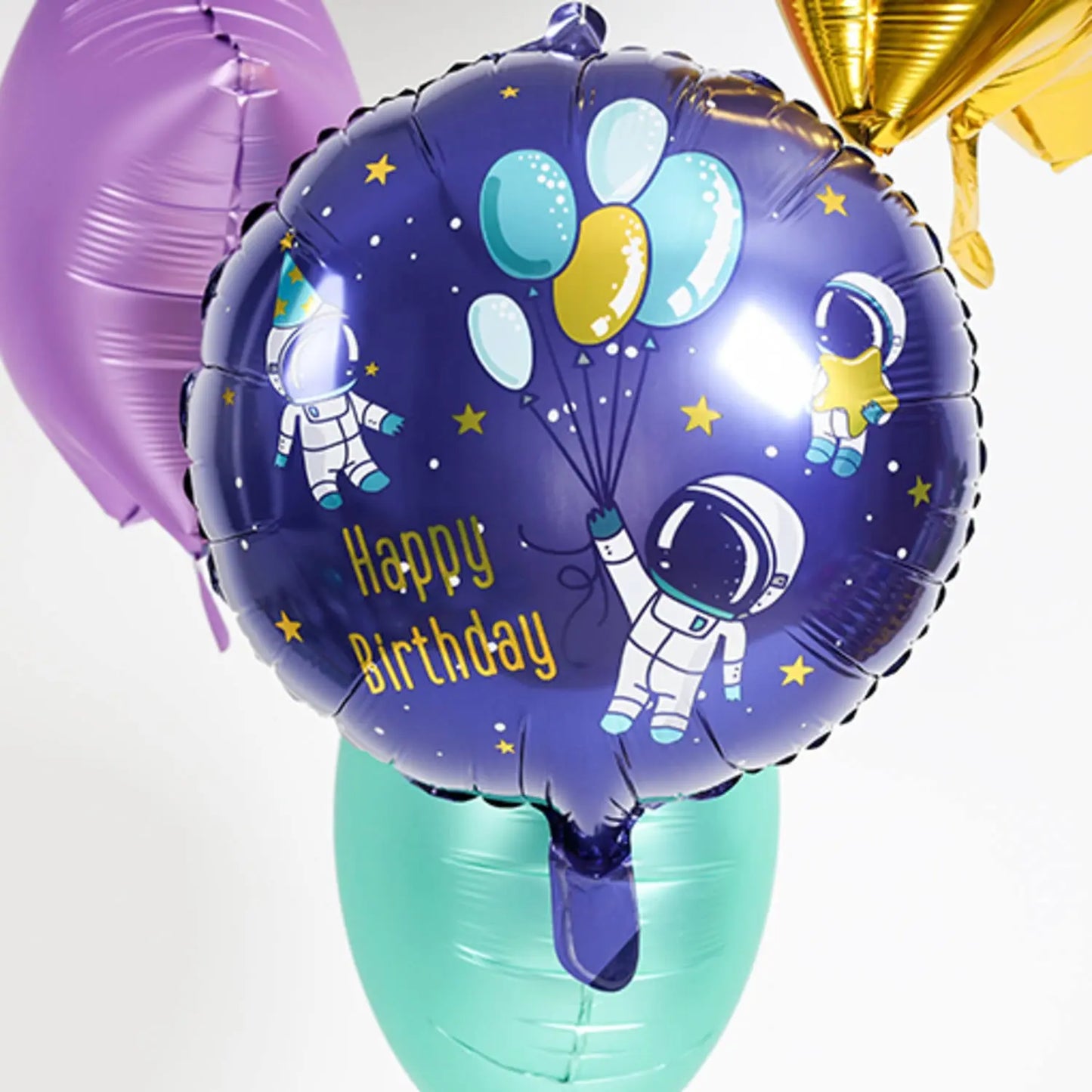 Foil Balloon Birthday Space - 45 cm Folat