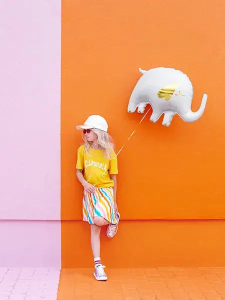 Foil Balloon Elephant, 83x58 cm, mix Partydeco