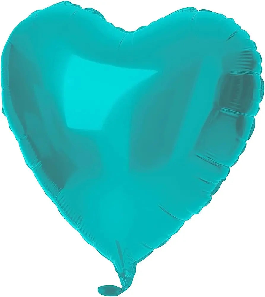 Foil Balloon Mint Pastel Matt Heart Size: 45 cm Folat