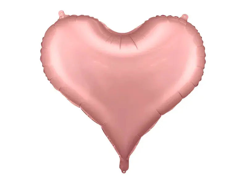 Foil balloon Heart, 75x64.5 cm, light pink Partydeco