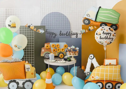 Foil balloon Truck, 87x69 cm, mix Partydeco