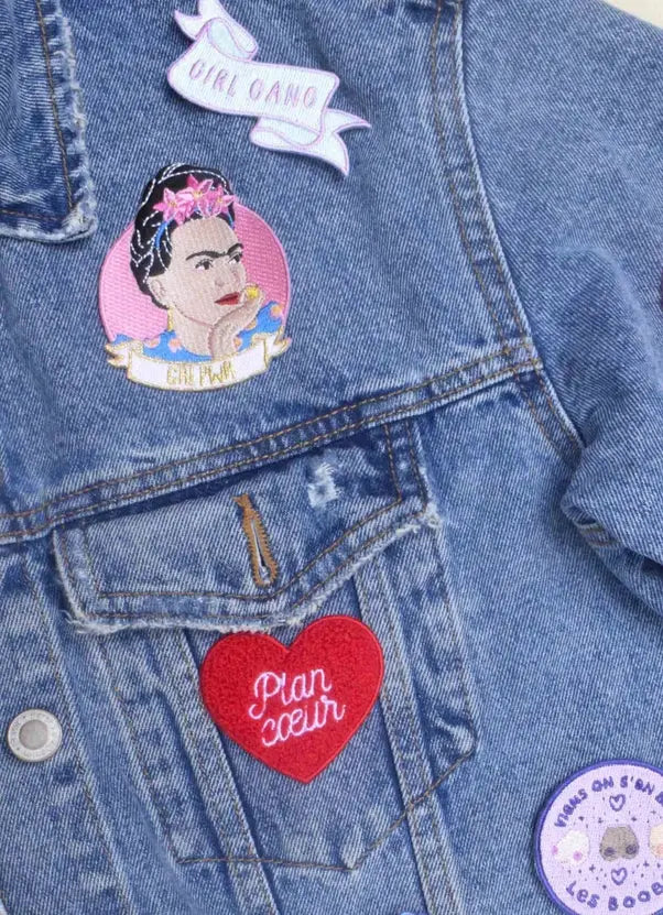 Frida Kahlo Mini Iron-On Patch MALICIEUSE