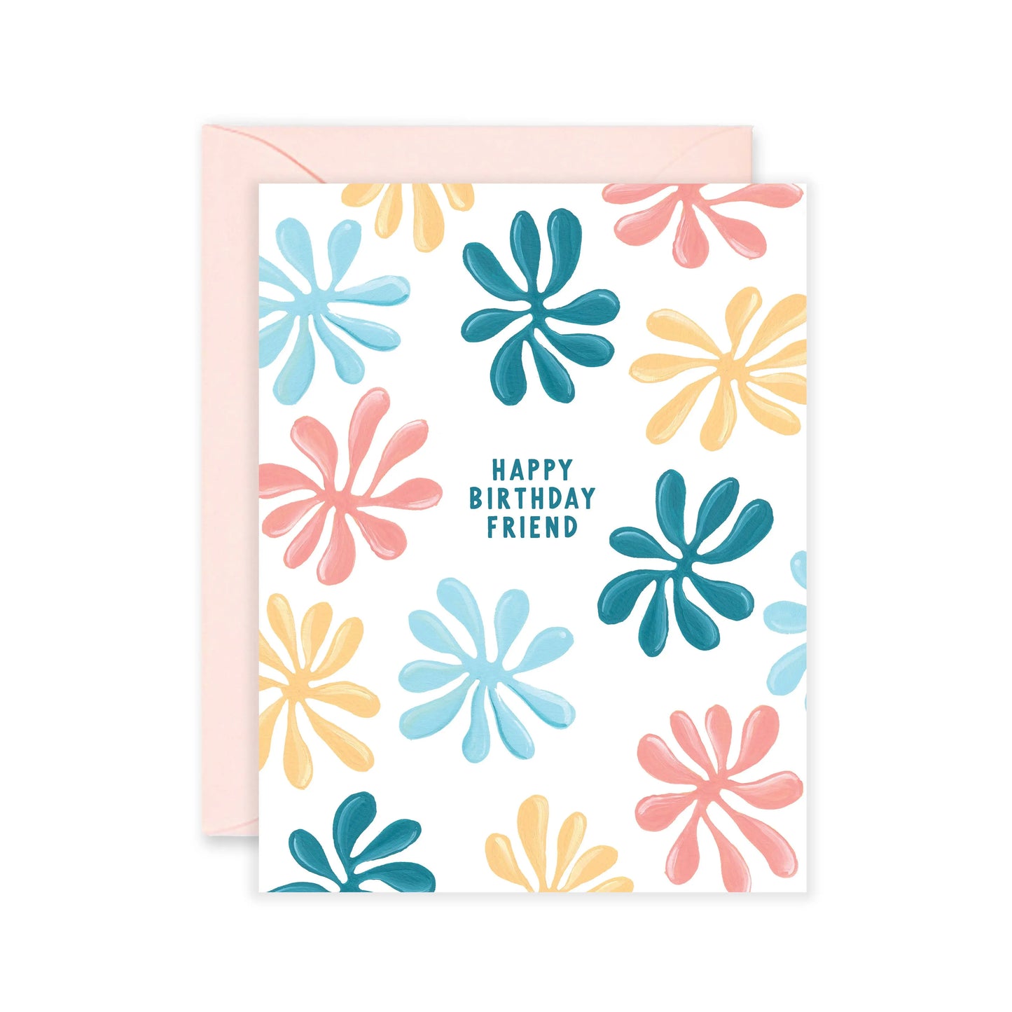 Funky Birthday Flowers - Colorful Birthday Card Isabella MG & Co.