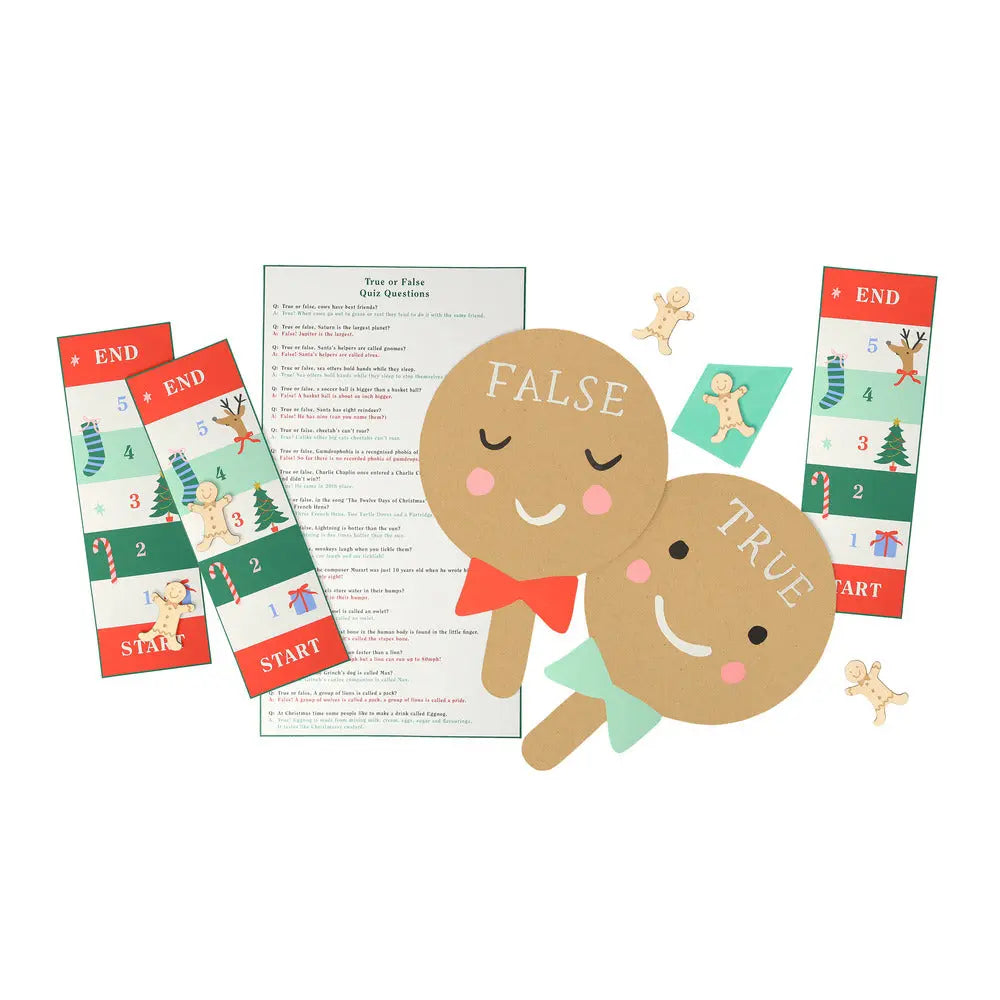 Gingerbread no-snap crackers Meri Meri