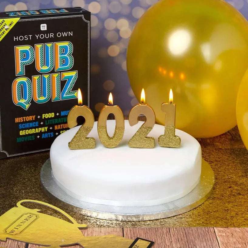 Gold Glitter Number 0-9 (Talking Tables) Talking Tables