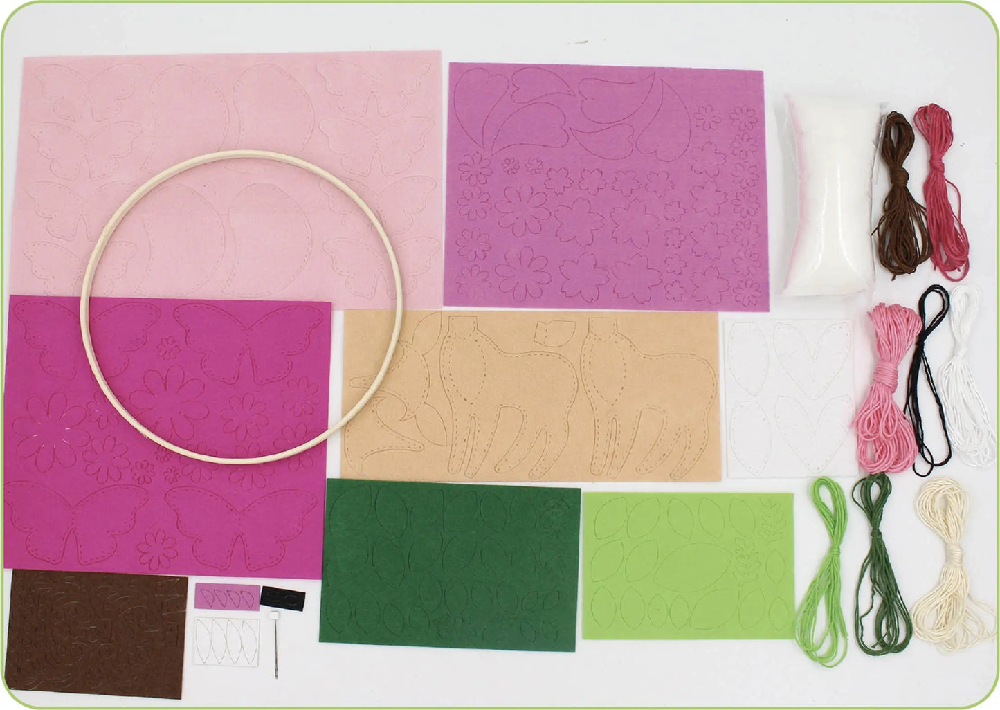 Graine Créative - MOBILE SEWING KIT HANGING NATURE Graine Créative