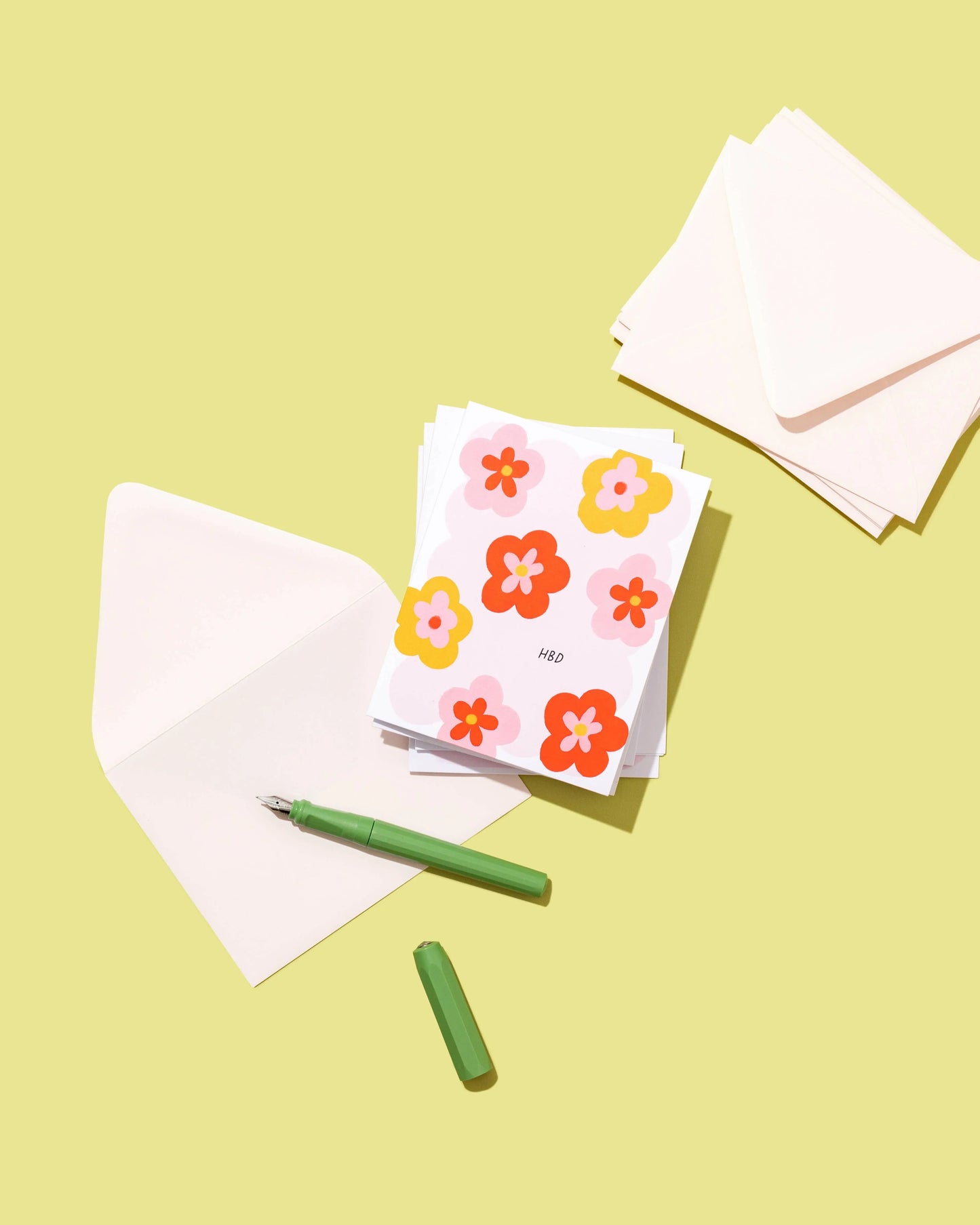 HBD Fun Florals Greeting card Isabella MG & Co.