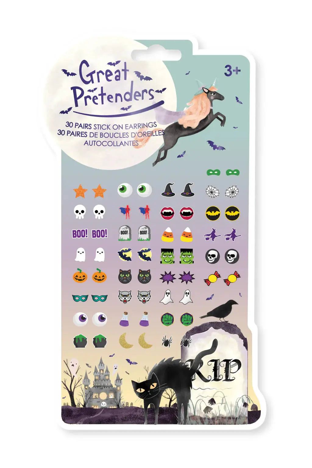 Halloween Sticker Earrings Great Pretenders