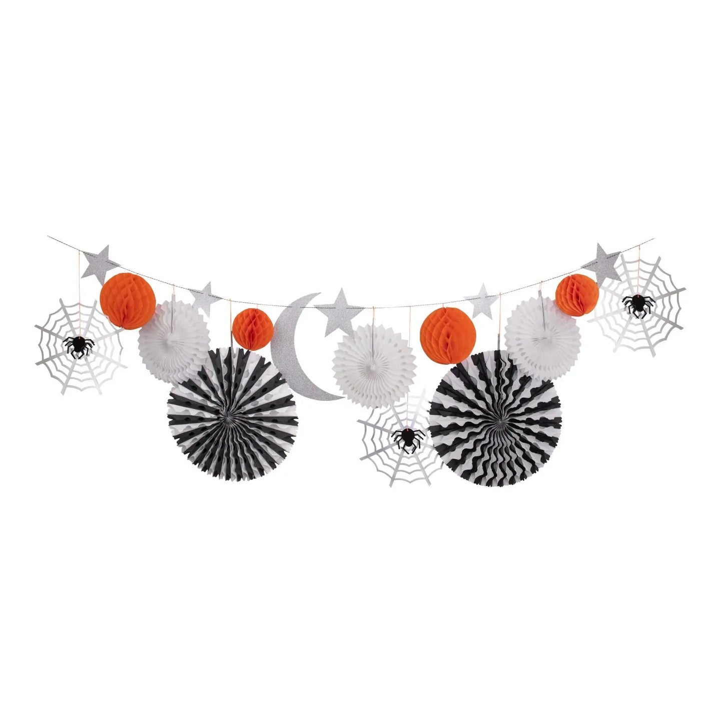 Halloween honeycomb garland Meri Meri
