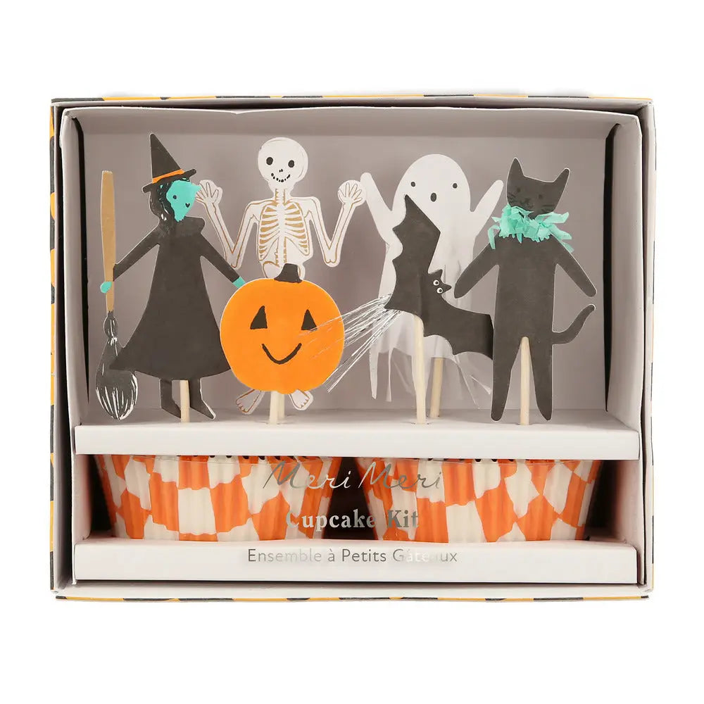 Happy Halloween cupcake kit Meri Meri