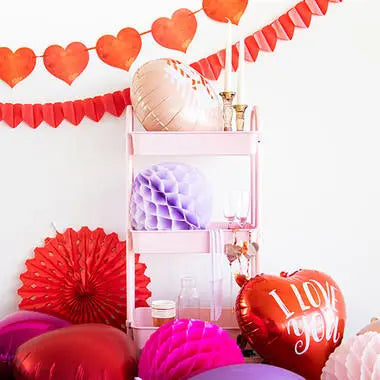 Heart Garland - 6 m Folat