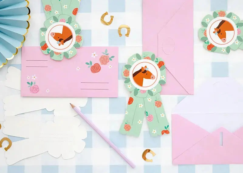 Invitation Horses Partydeco