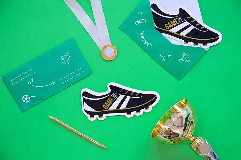 Invitations Football - Shoe Partydeco