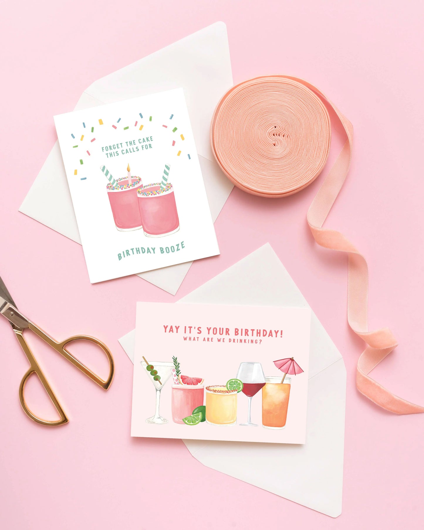 Isabella MG & Co. - Birthday Cocktails - Funny Birthday Card & Friendship Card Isabella MG & Co.