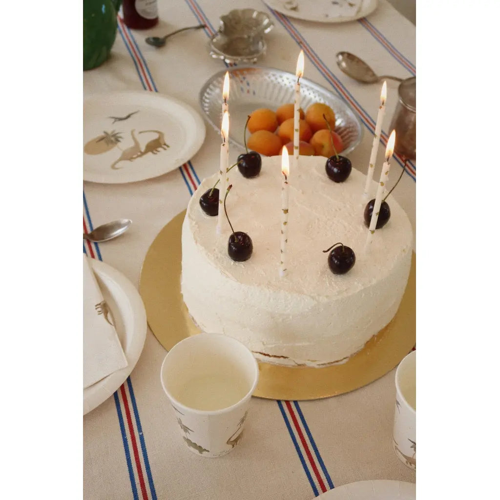 (KS100778) Birthday Candles print - Lemon Konges Slojd