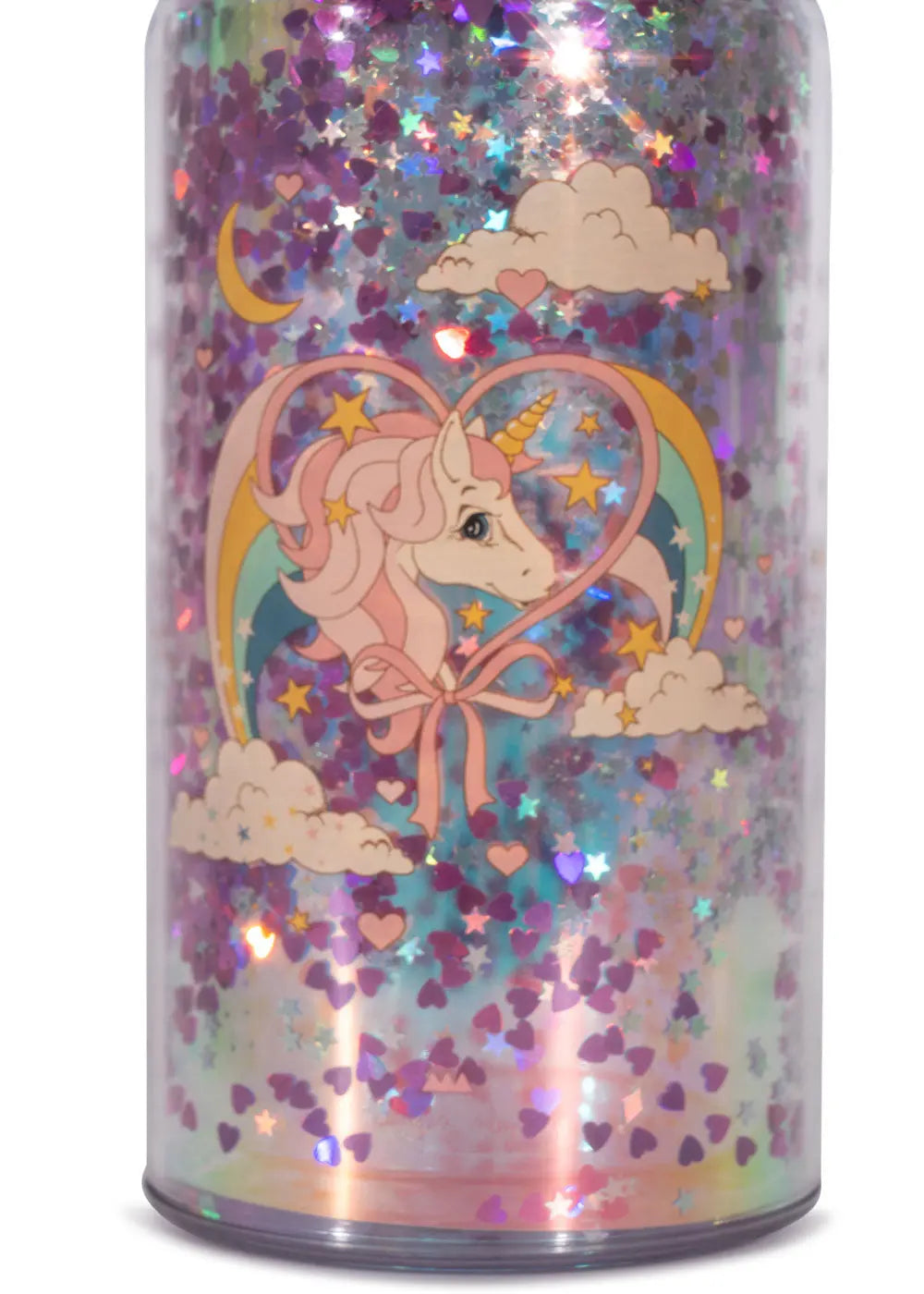 (KS101989) Glitter Bottle - Horn Stars Konges Slojd