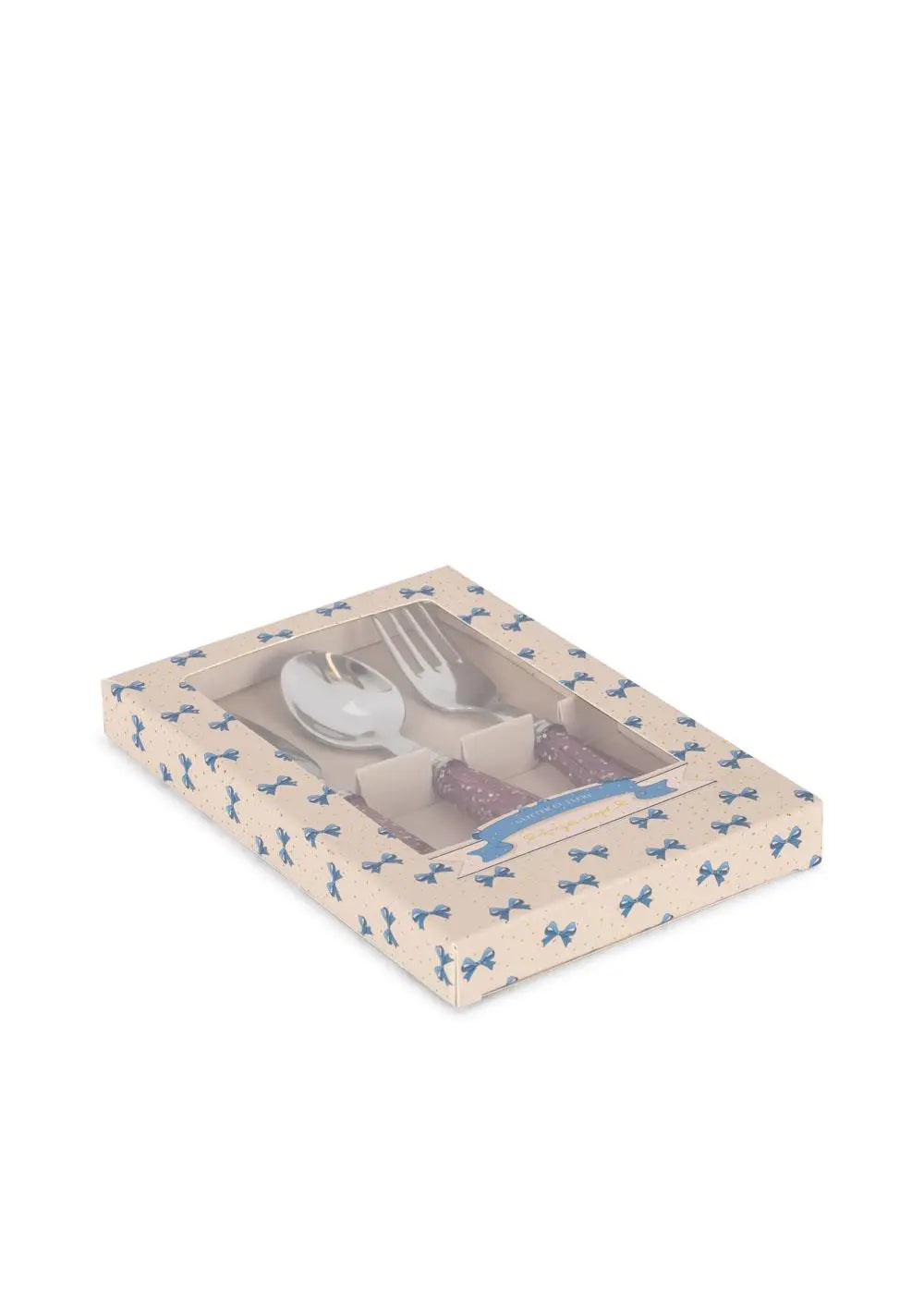 (KS103030) Glitter Cutlery - Sparkling Sangria Konges Slojd