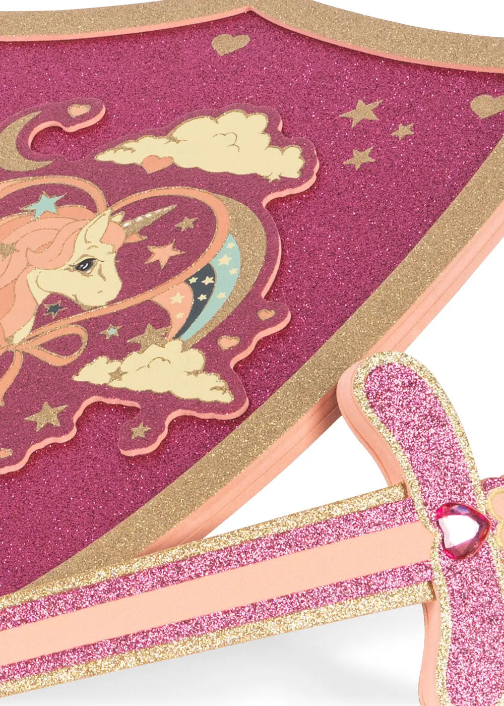 KS104007 Shield and Sword - Pink Konges Slojd