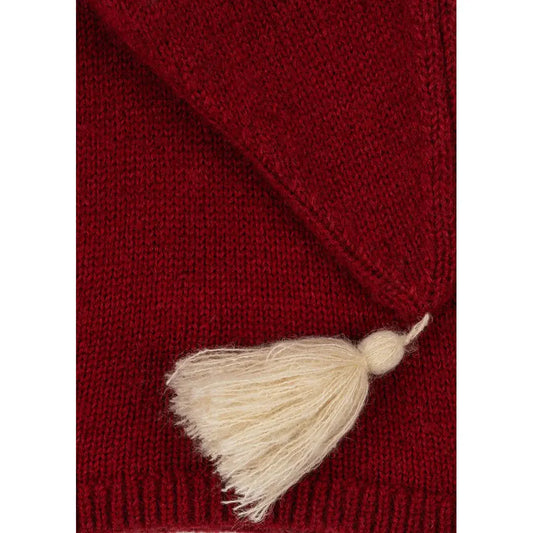(KS104259)Red Wool Hat Santa Claus Konges Slojd