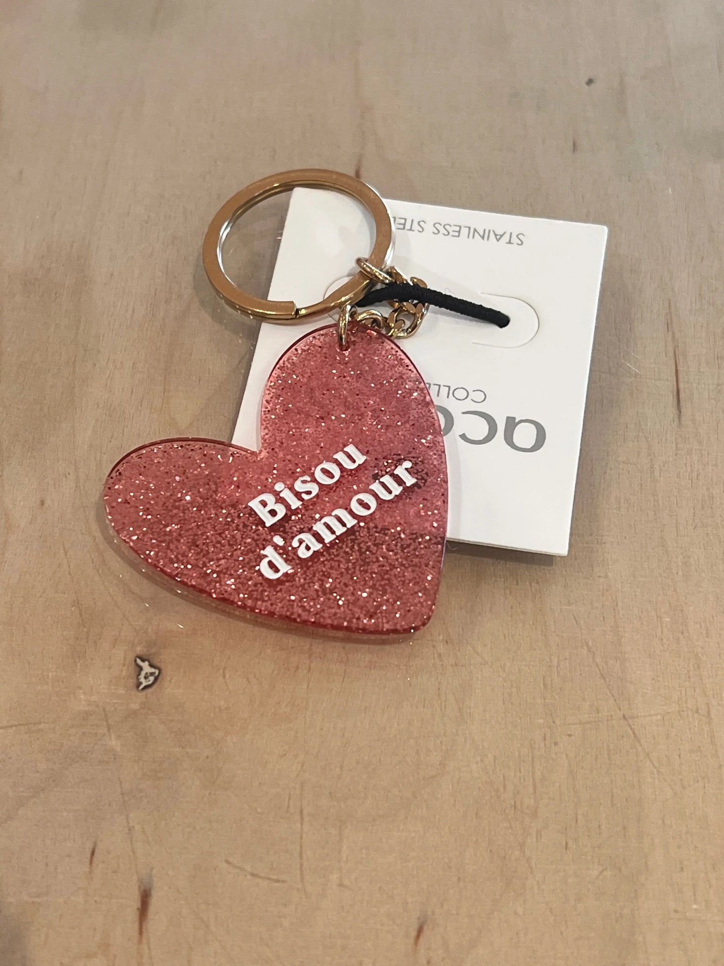Keychain - Bisou d’amour thepartyville