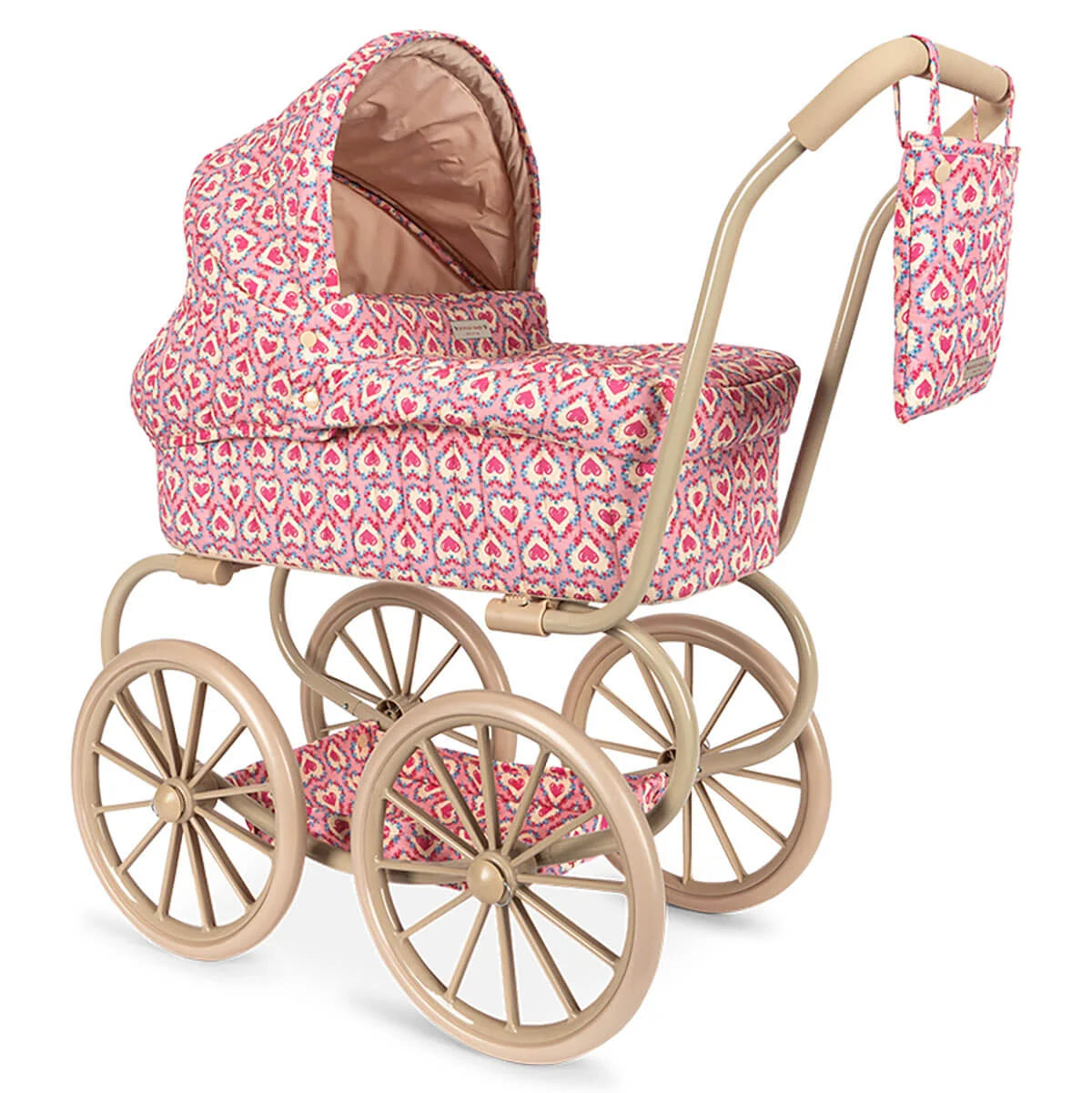 Konges Slojd - Minnie Doll Pram - Fleur Rosie