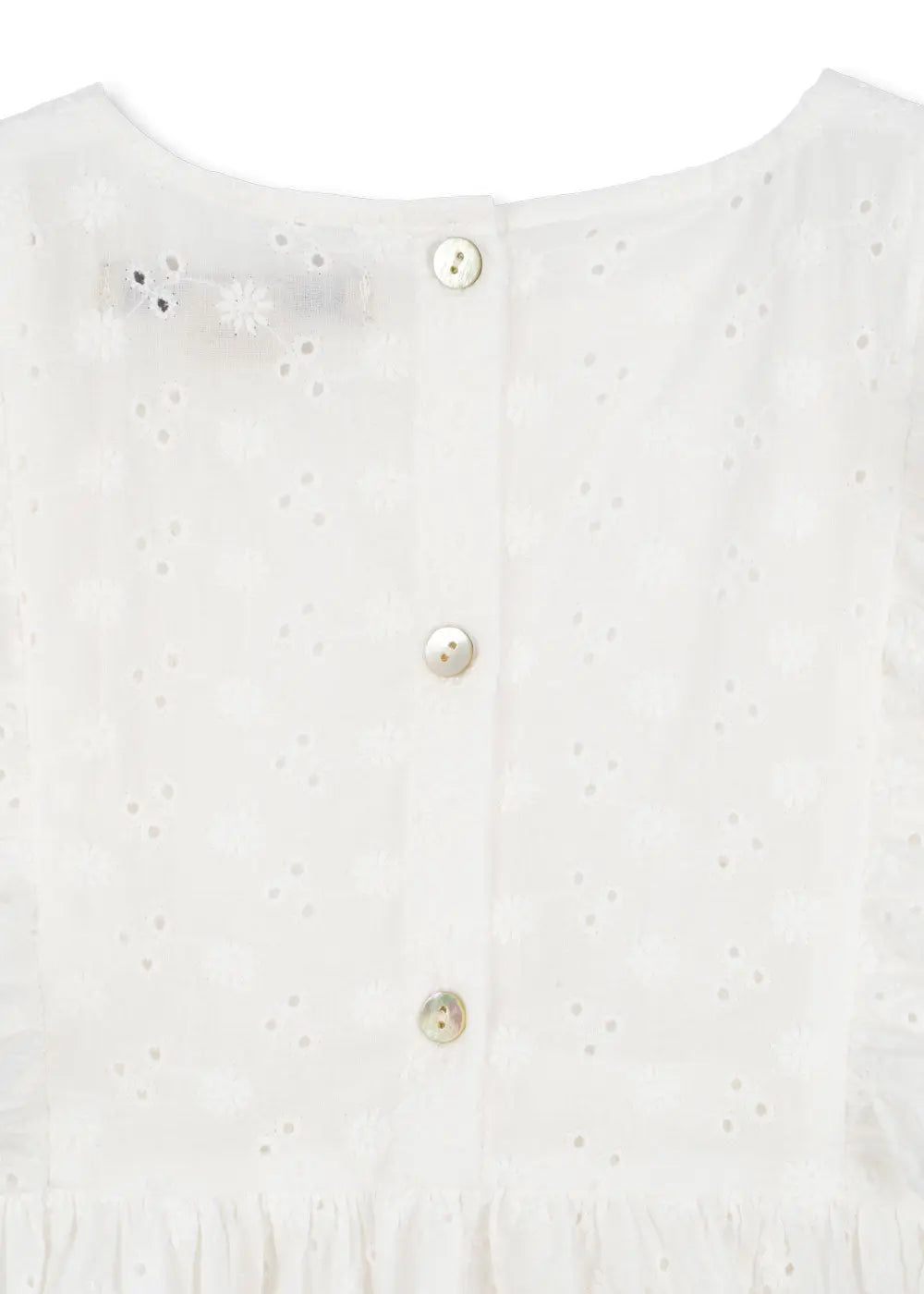 Lacey Dress - Optic White Konges Slojd