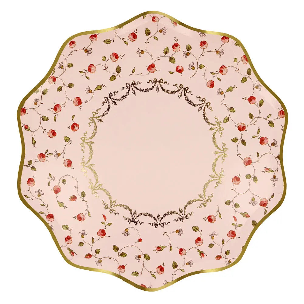 Ladurée Marie-Antoinette dinner plates Meri Meri