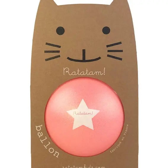 Large Pink Glitter Balloon with Summer Range 22 cm Ratatam