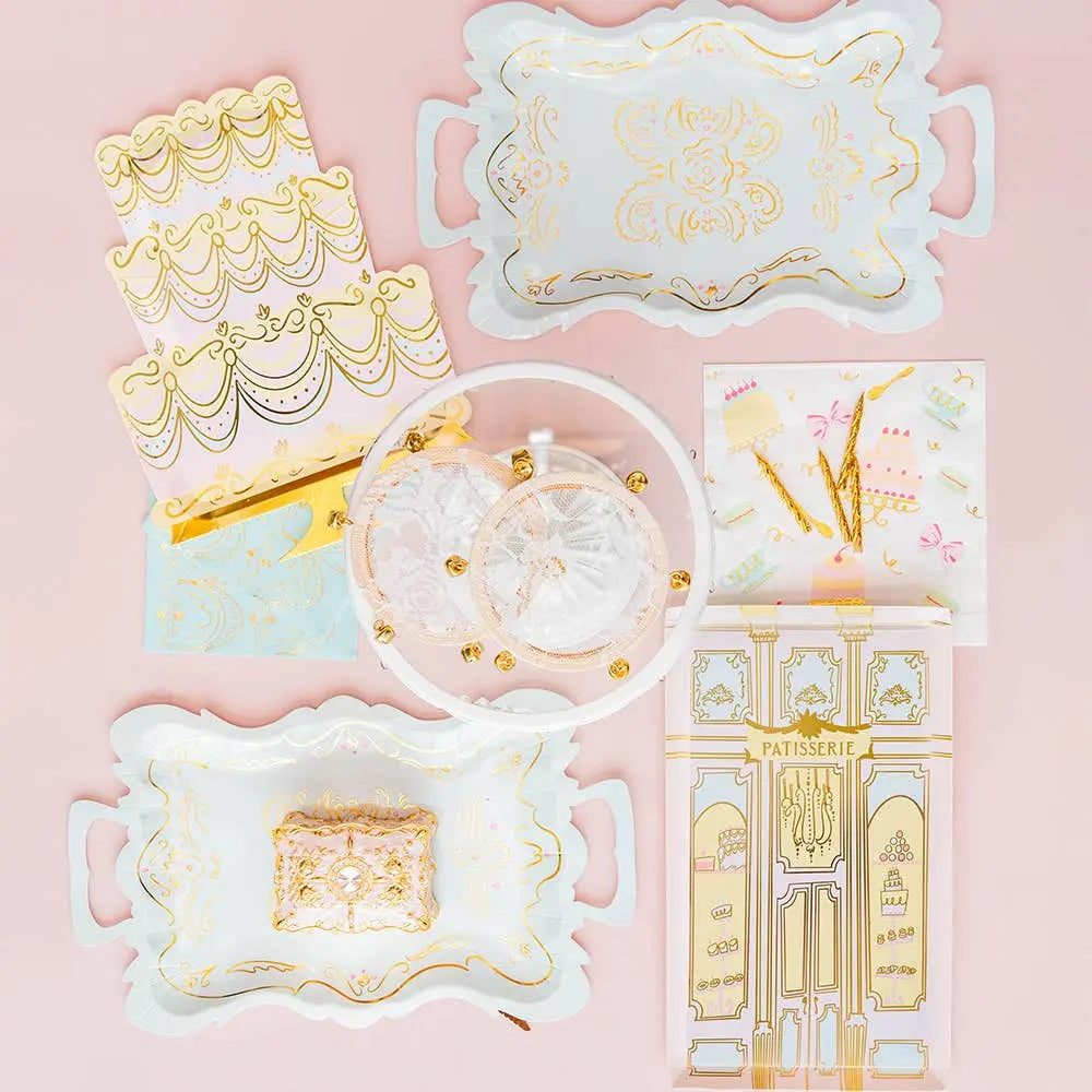 Let Them Eat Cake Large "Patisserie" Plates - 8 Pk. Jollity & Co. + Daydream Society