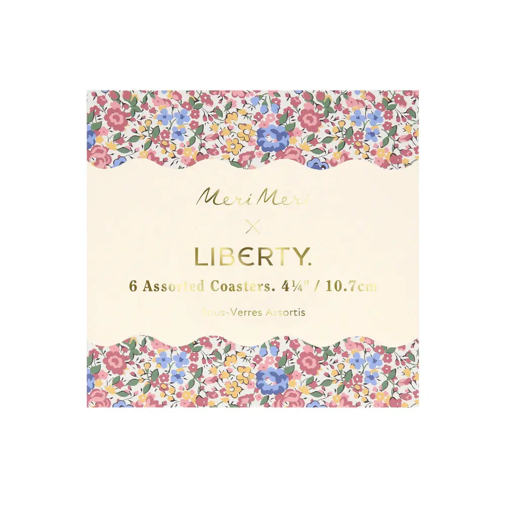 Liberty mixed set coasters Meri Meri