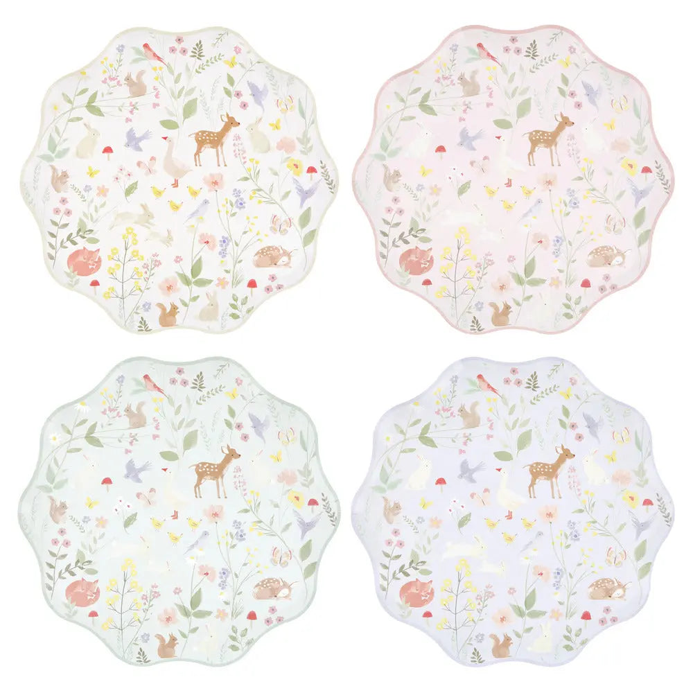 Little animals dinner plates Meri Meri