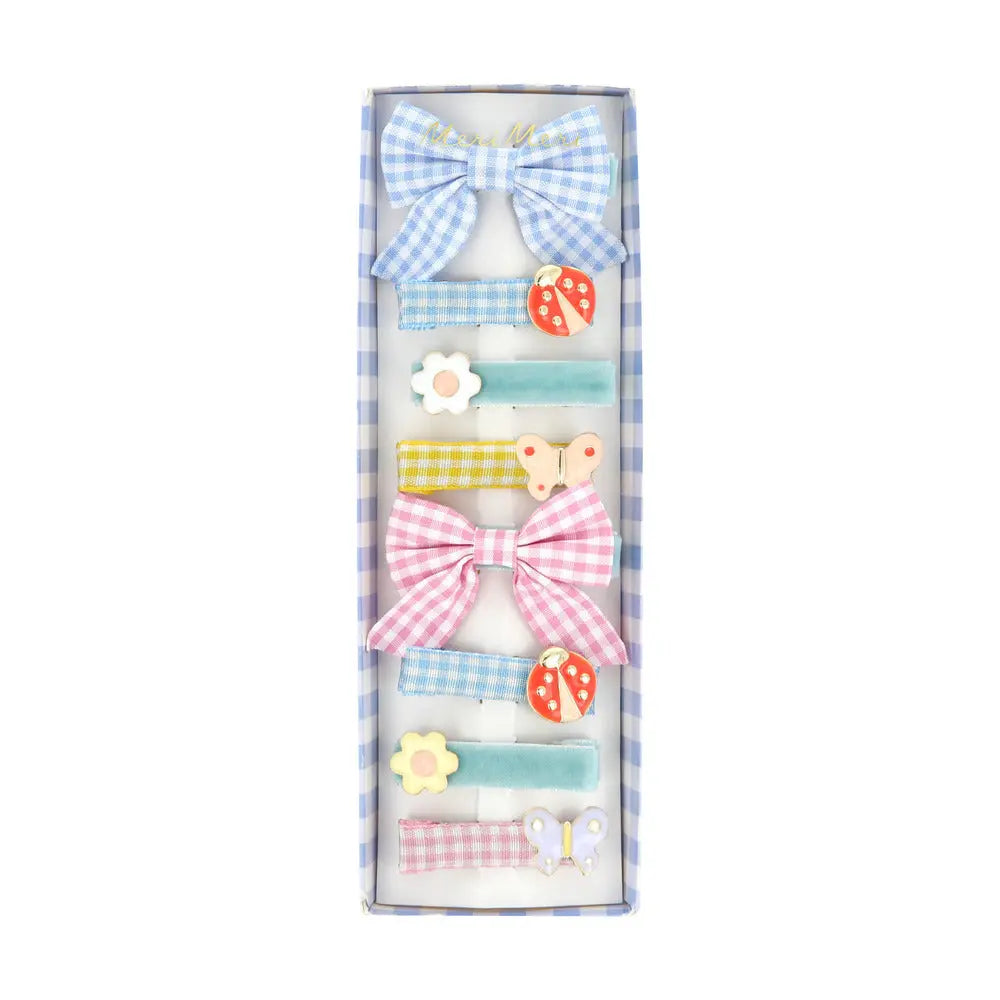 Little garden hair clips Meri Meri