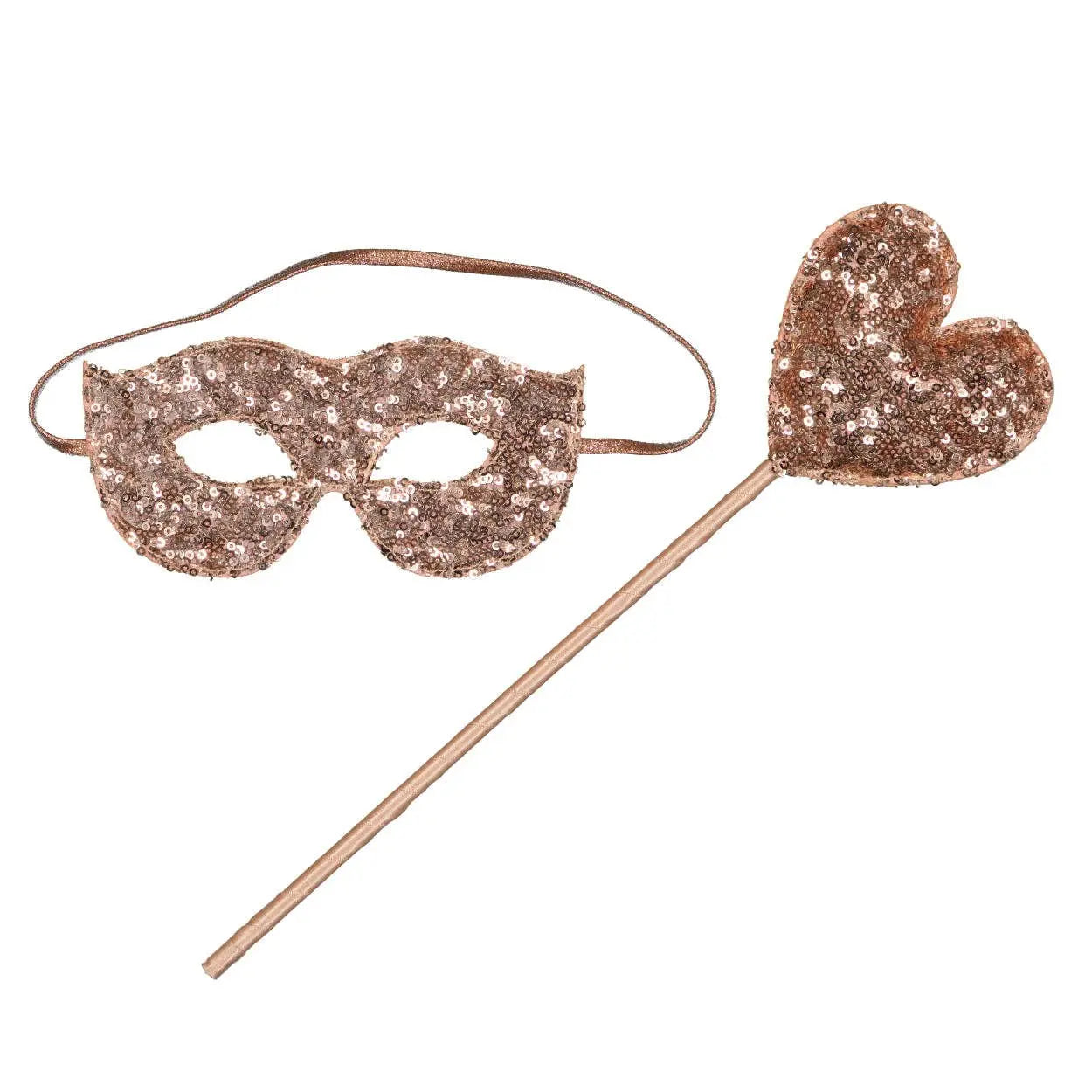 Luciole et Petit Pois - Mask - Pink sequins Luciole et Petit Pois