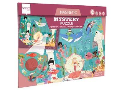Magnetic Puzzle - Discovery Game - Mermaids Scratch