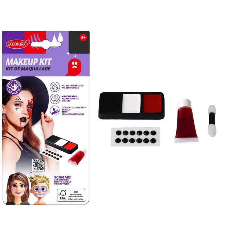Make up kit with fake blood and jewels Cotillons D Alsace