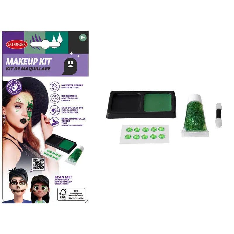 Makeup Kit - Black and Green Cotillons D Alsace