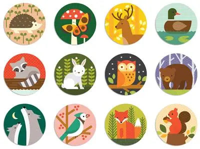 Matching Game - Forest Animals Dam