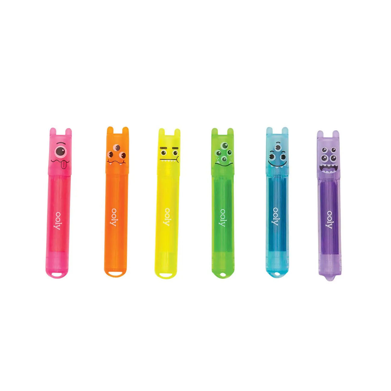 Mini Monster Scented Highlighters. PRICE PER PACK OF 6 pens. OOLY