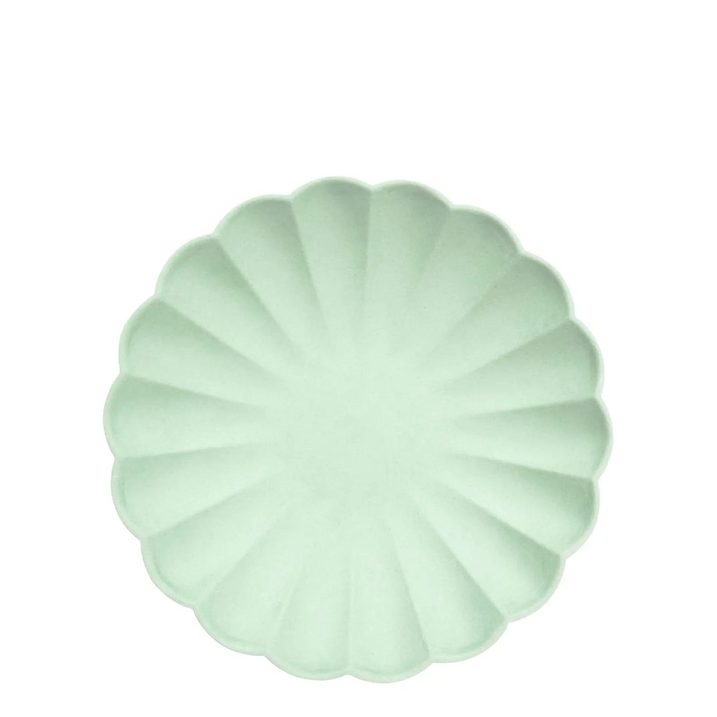 Mint sorbet compostable plates S Meri Meri