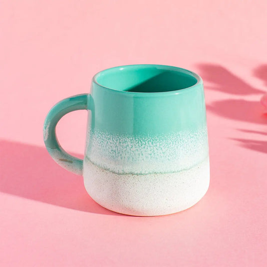 Mojave Glaze Mint Green Mug SASS AND BELLE