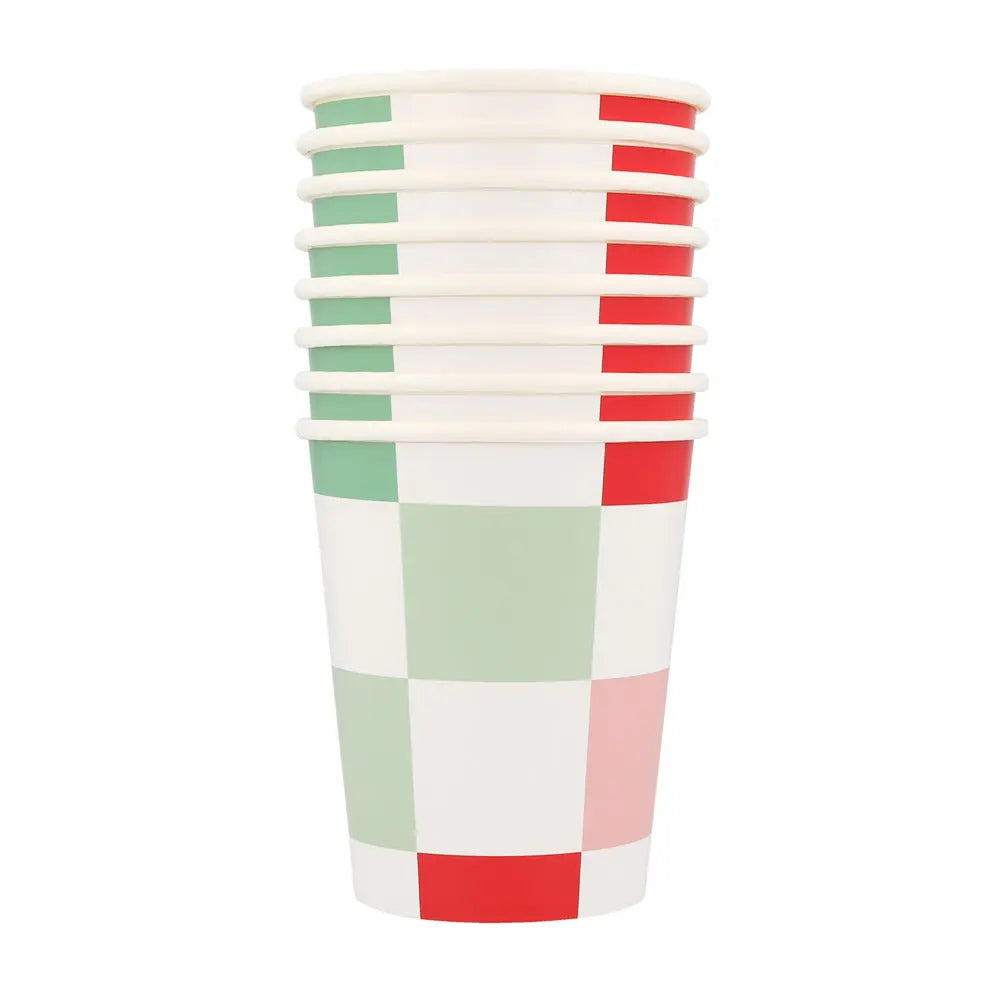 Multi Check cups Meri Meri