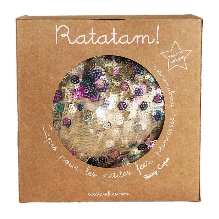 Multicolour Sequin Fairy Cloak Ratatam