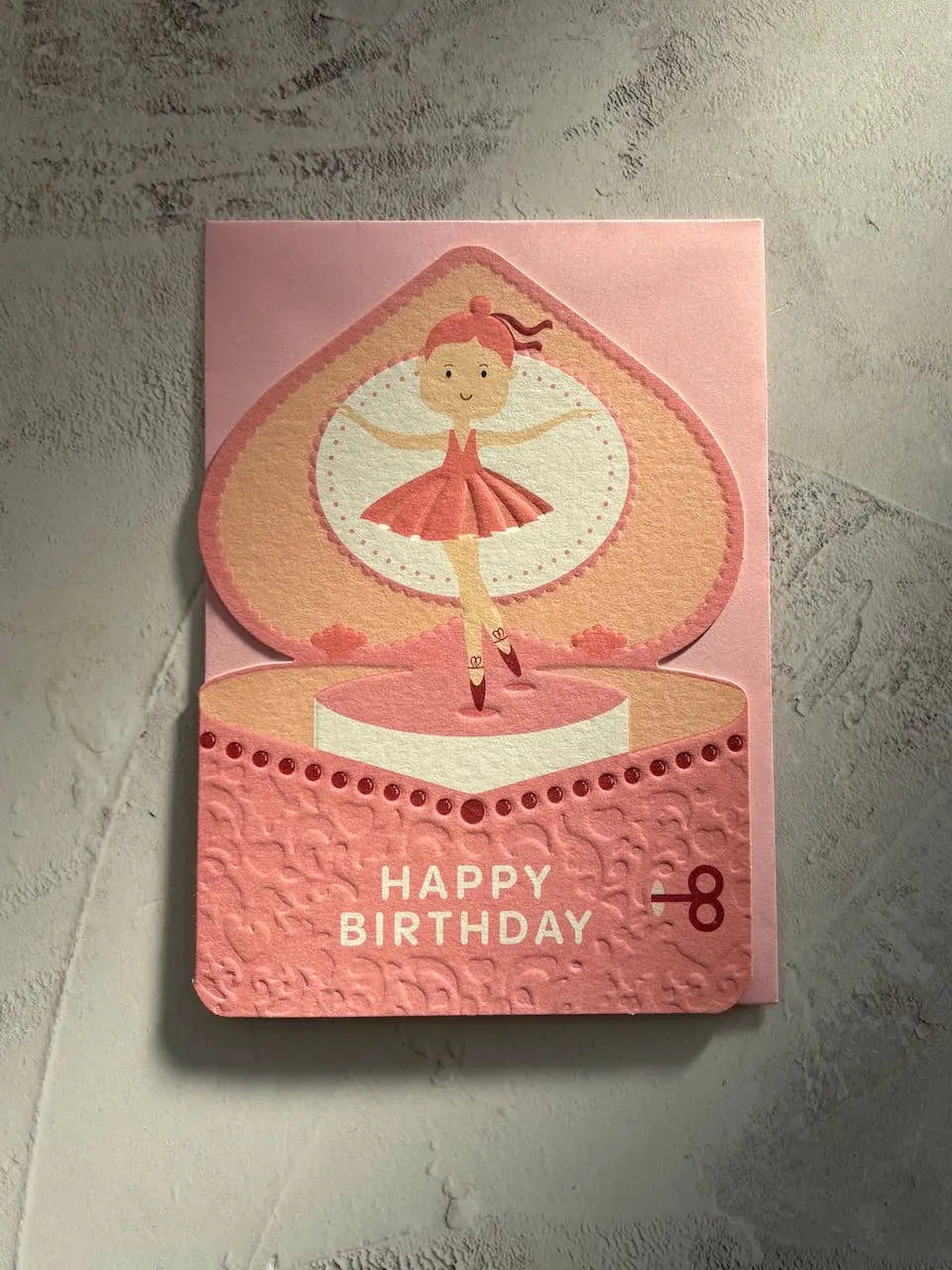 Musical Box Ballet Dancer (birthday) Card Heyyy Ltd